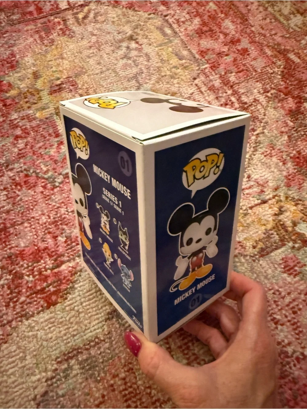Disney Mickey Mouse Gold Glitter Barnes & Noble Exclusive Pop! Vinyl